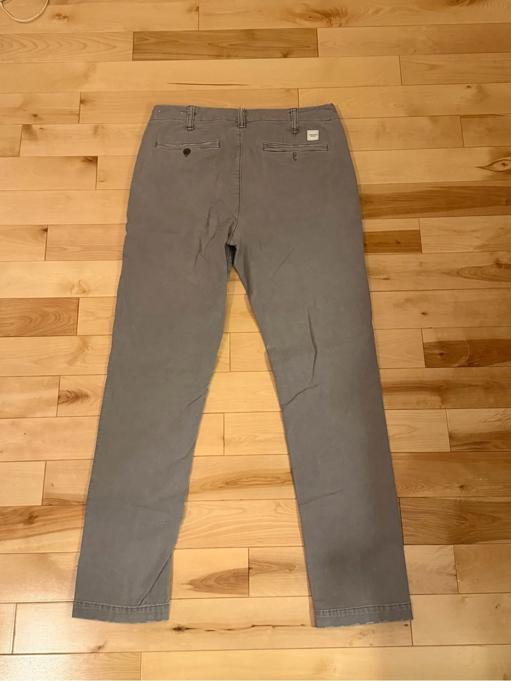 American Eagle Outfitters Gray Slim Chino Pants